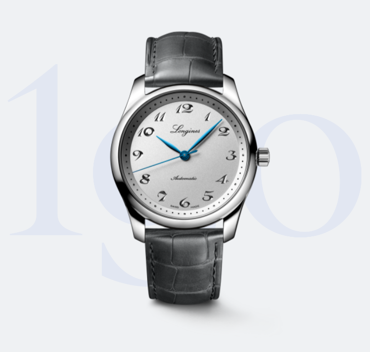 【極美品】LONGINES ロンジン 黒文字盤 ローマン 腕周り20cm 不動品 ロンジン(LONGINES) 190周年記念モデル マスターコレクション | 高島屋
